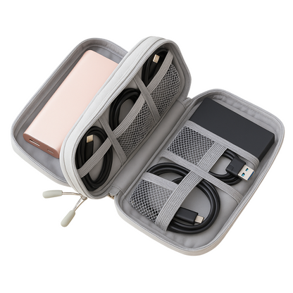 SkipBag™ TechCase – Smarter Kabel- & Gadget-Organizer